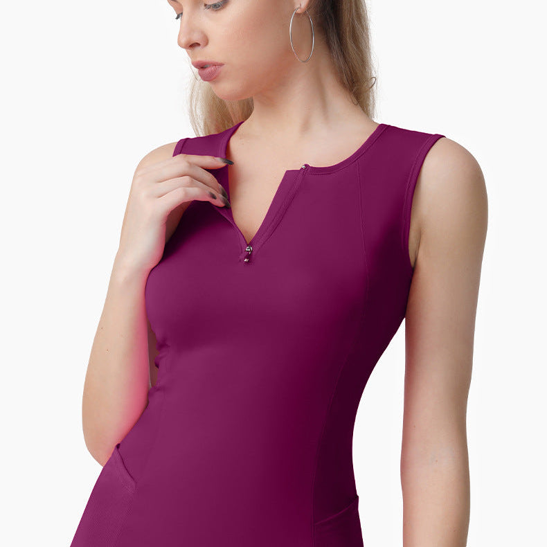 Tennis Dress with Separated Shorts by bornfocus