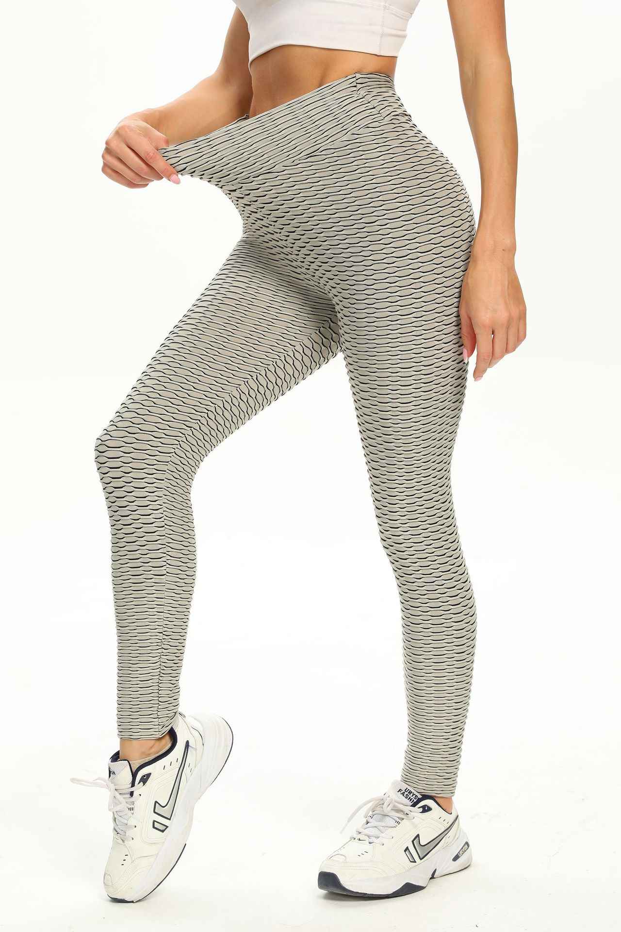 Tummy Control Butt Lifting Anti Cellulite Leggings by bornfocus