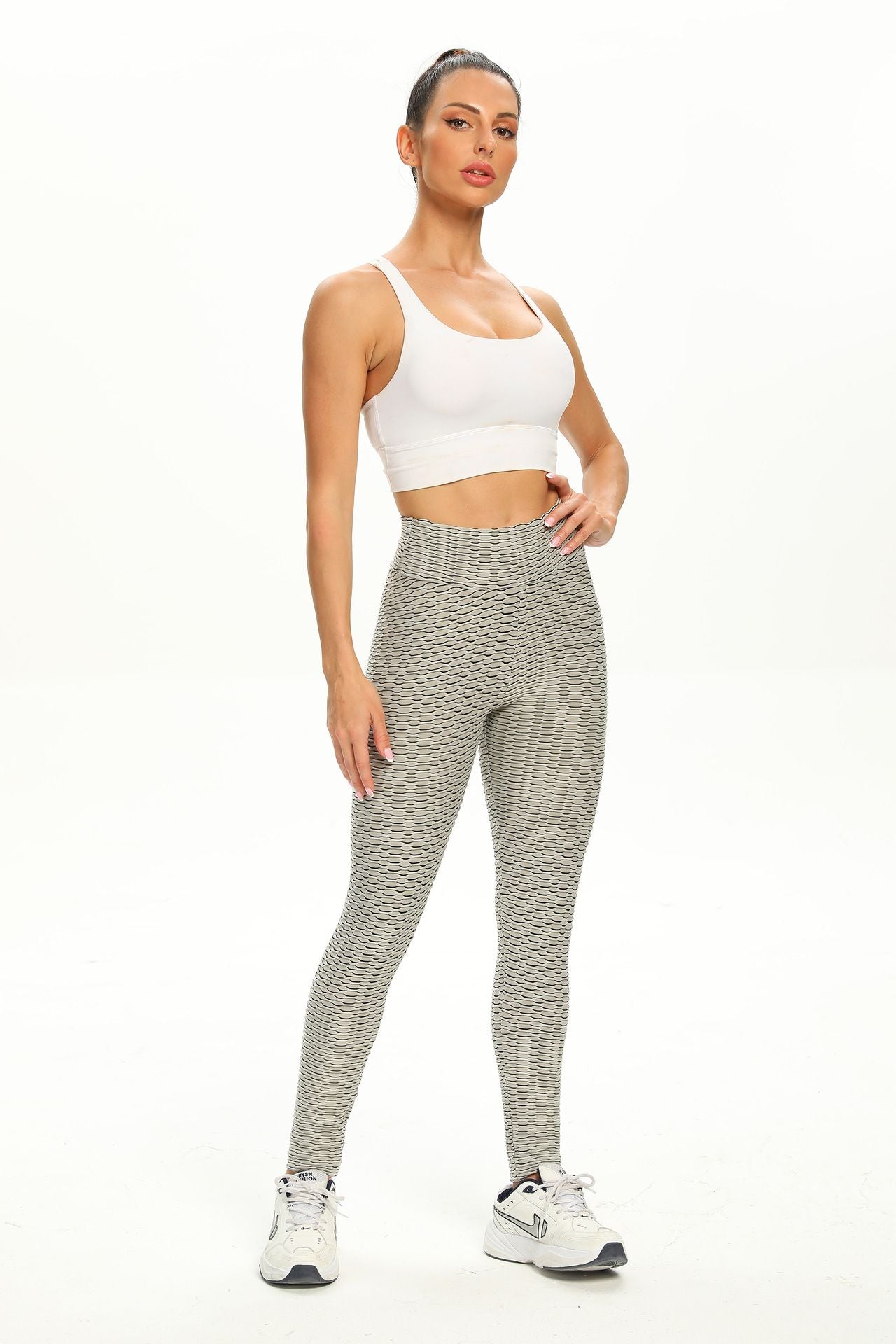 Tummy Control Butt Lifting Anti Cellulite Leggings by bornfocus