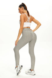 Tummy Control Butt Lifting Anti Cellulite Leggings by bornfocus