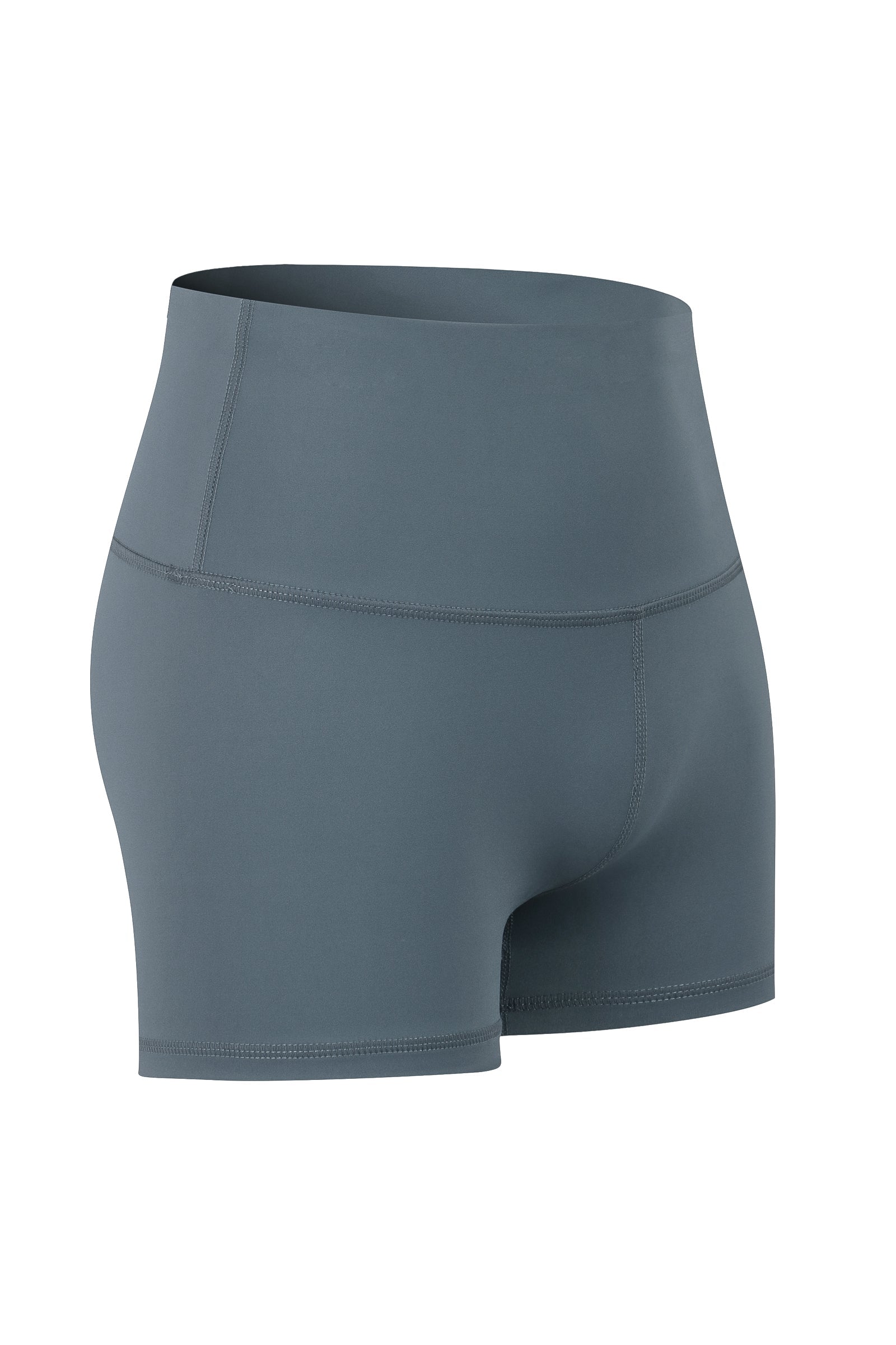 High-Rise Yoga Shorts by bornfocus