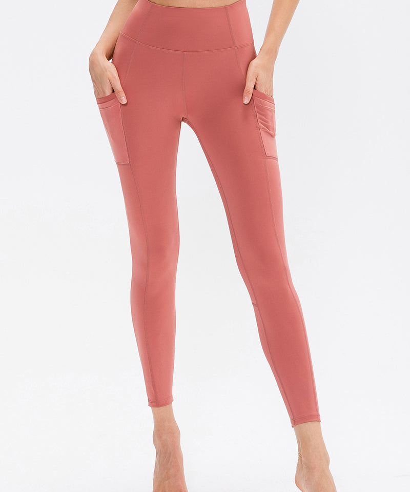 High-Waisted Leggings with Pockets by bornfocus