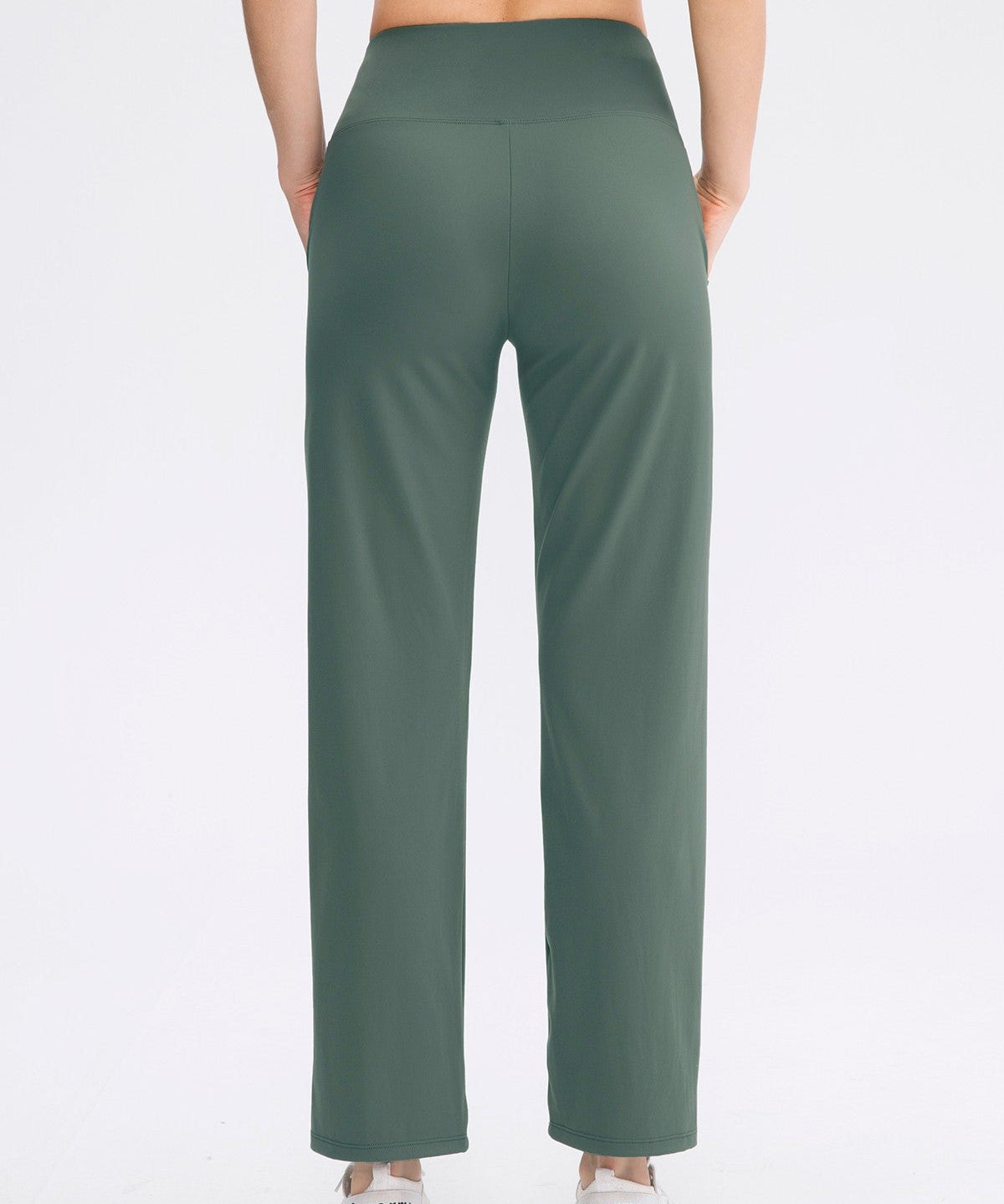 High-Rise Wide Leg Pants by bornfocus