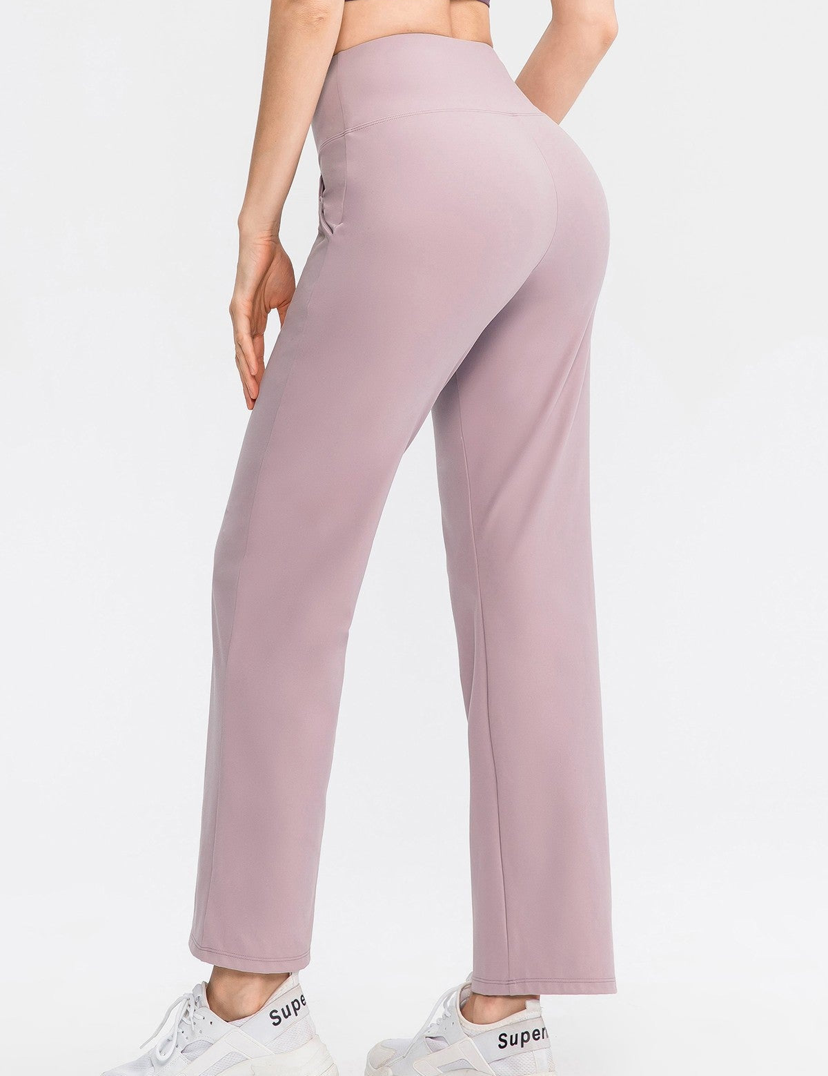 High-Rise Wide Leg Pants by bornfocus