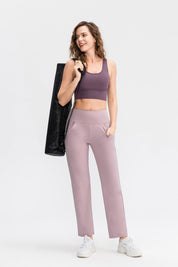 High-Rise Wide Leg Pants by bornfocus