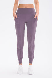 High-Waist Tapered Jogger by bornfocus