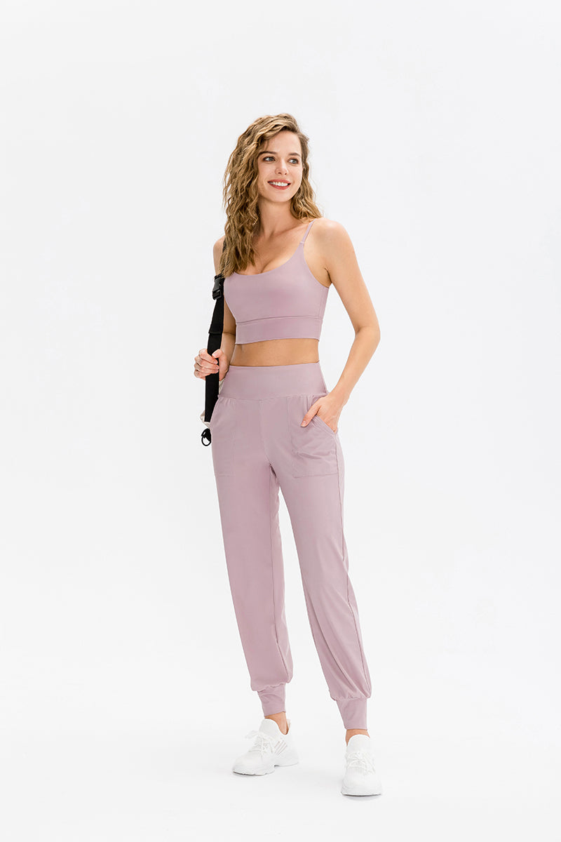 Tummy Control Jogger Pants by bornfocus