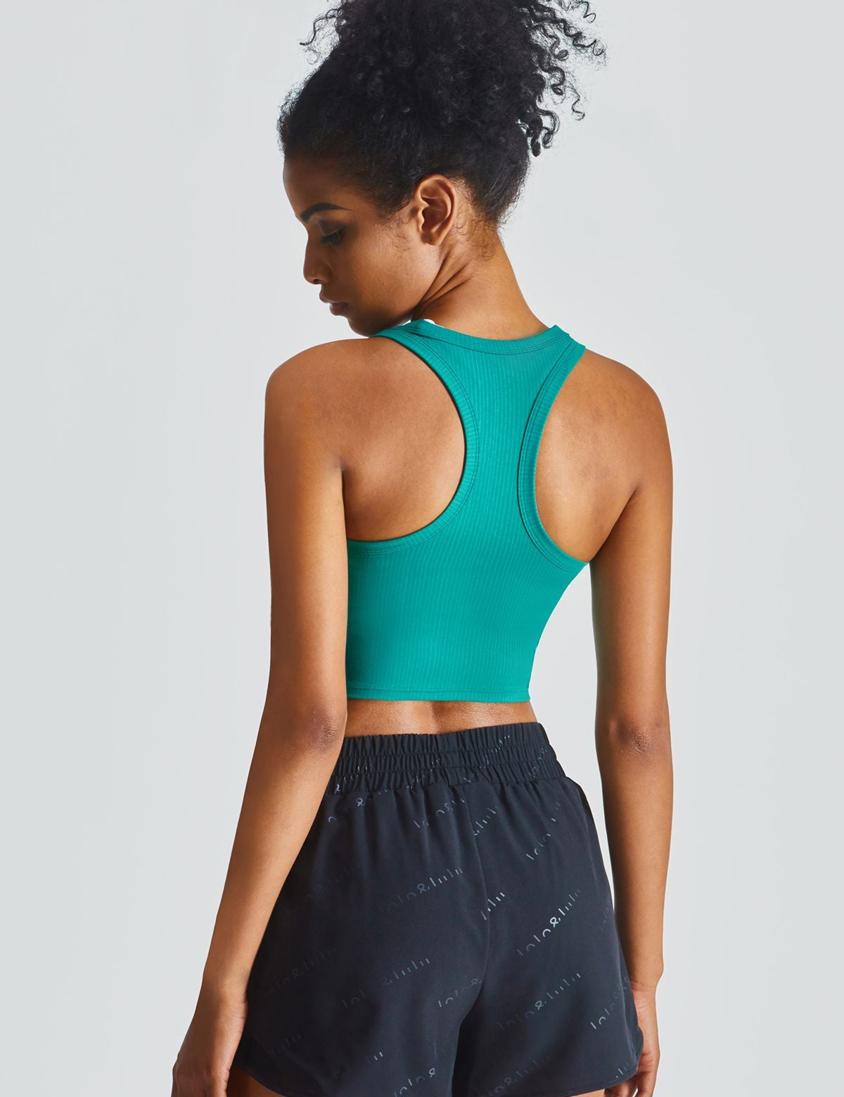 Cropped Racerback Tank Tops by bornfocus