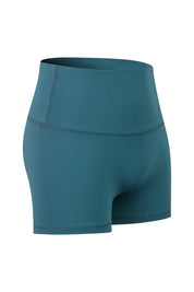 High-Rise Yoga Shorts by bornfocus