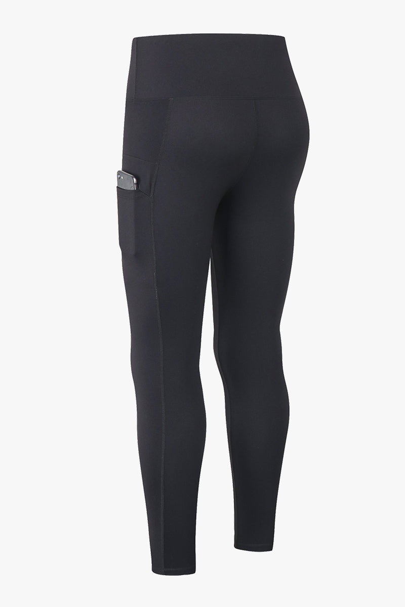 High-Waist Leggings with Pockets by bornfocus