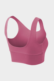 Wide Hem Push-Ups Bra Light Support by bornfocus