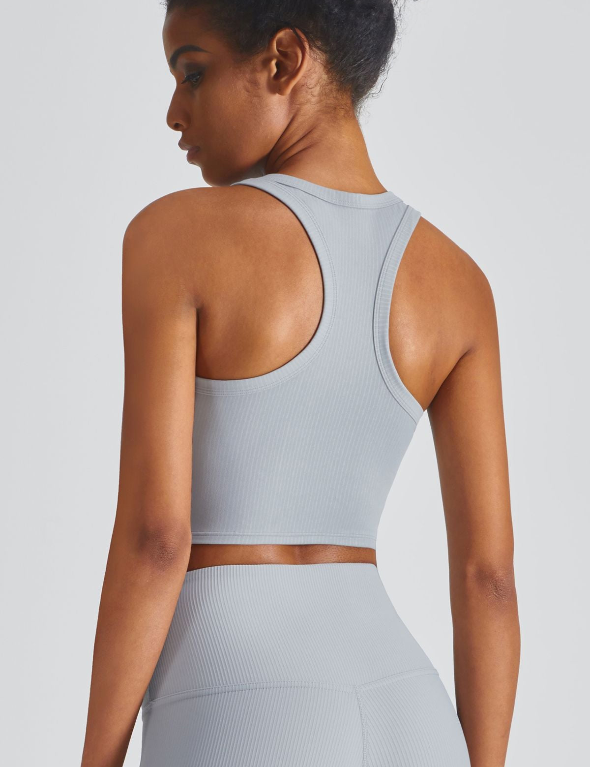 Cropped Racerback Tank Tops by bornfocus