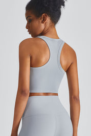 Cropped Racerback Tank Tops by bornfocus