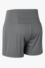 High-Rise Track Running Shorts by bornfocus