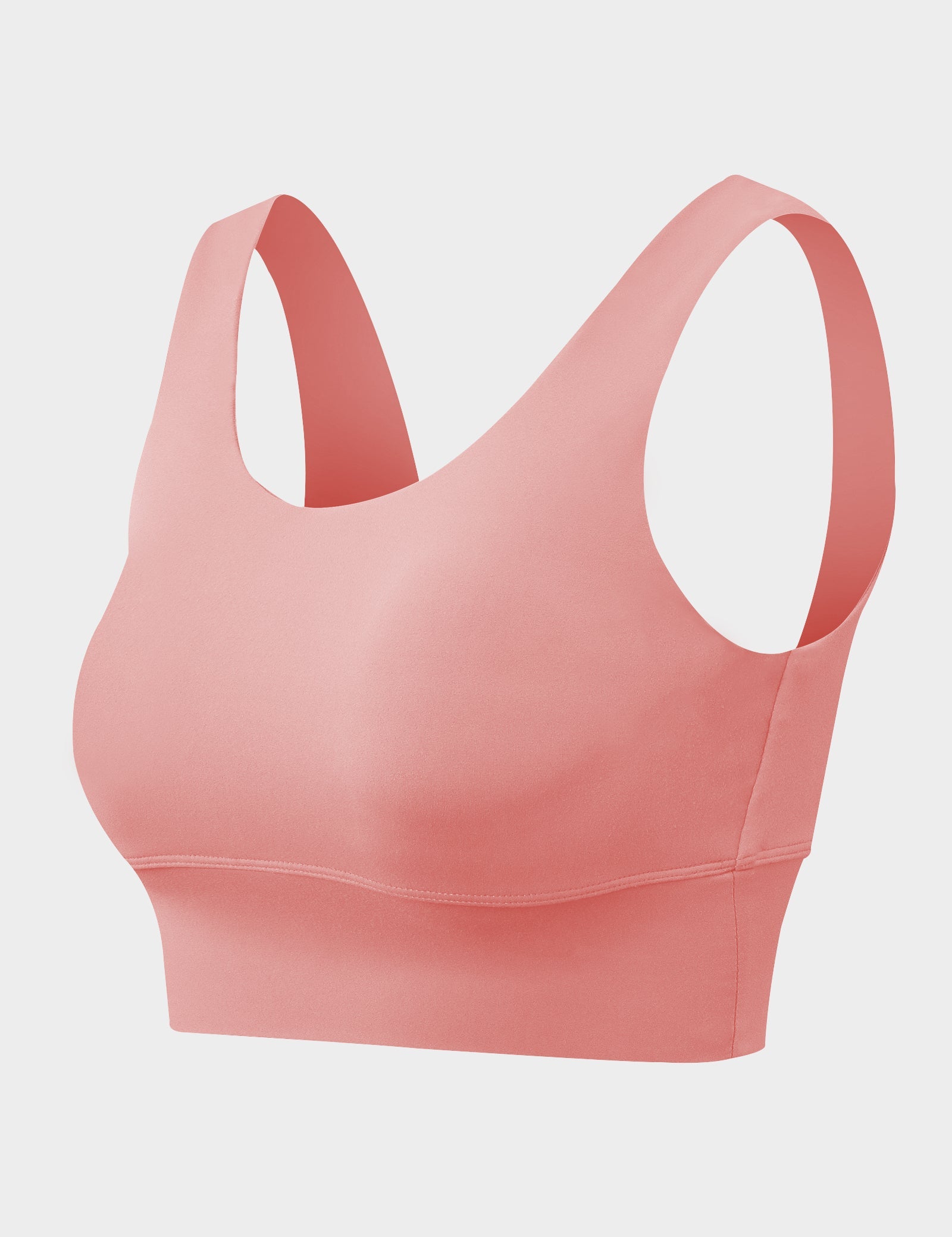 Wide Hem Push-Ups Bra Light Support by bornfocus