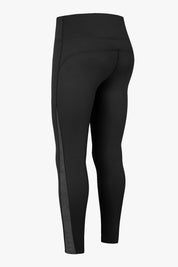 High Waist Workout Leggings with Mesh Inserts by bornfocus