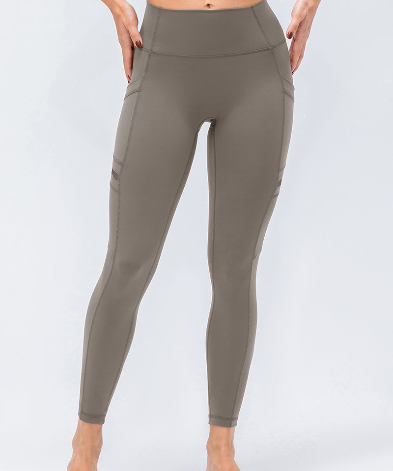 High-Rise Workout Leggings with Multi Pockets by bornfocus