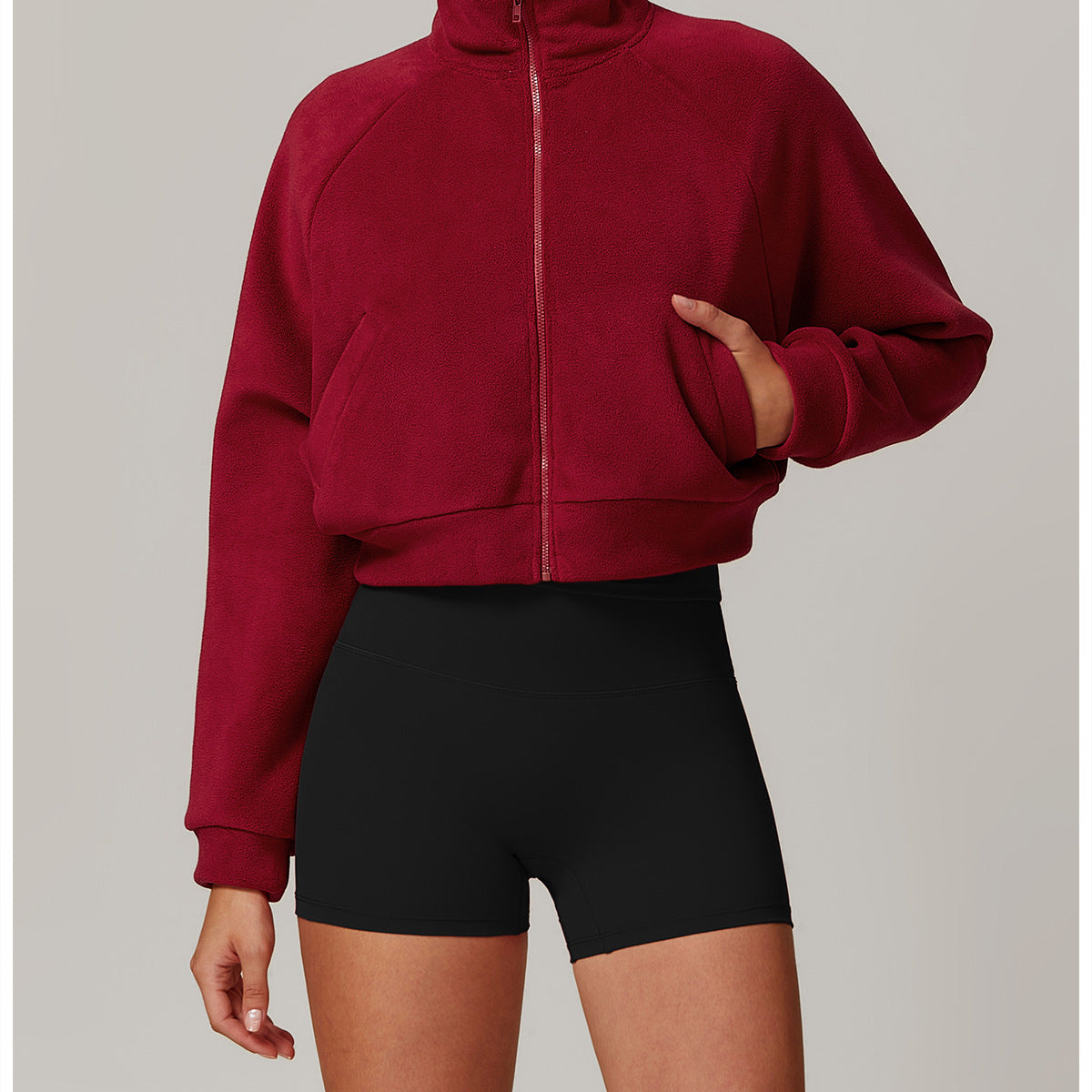 Veste sherpa courte