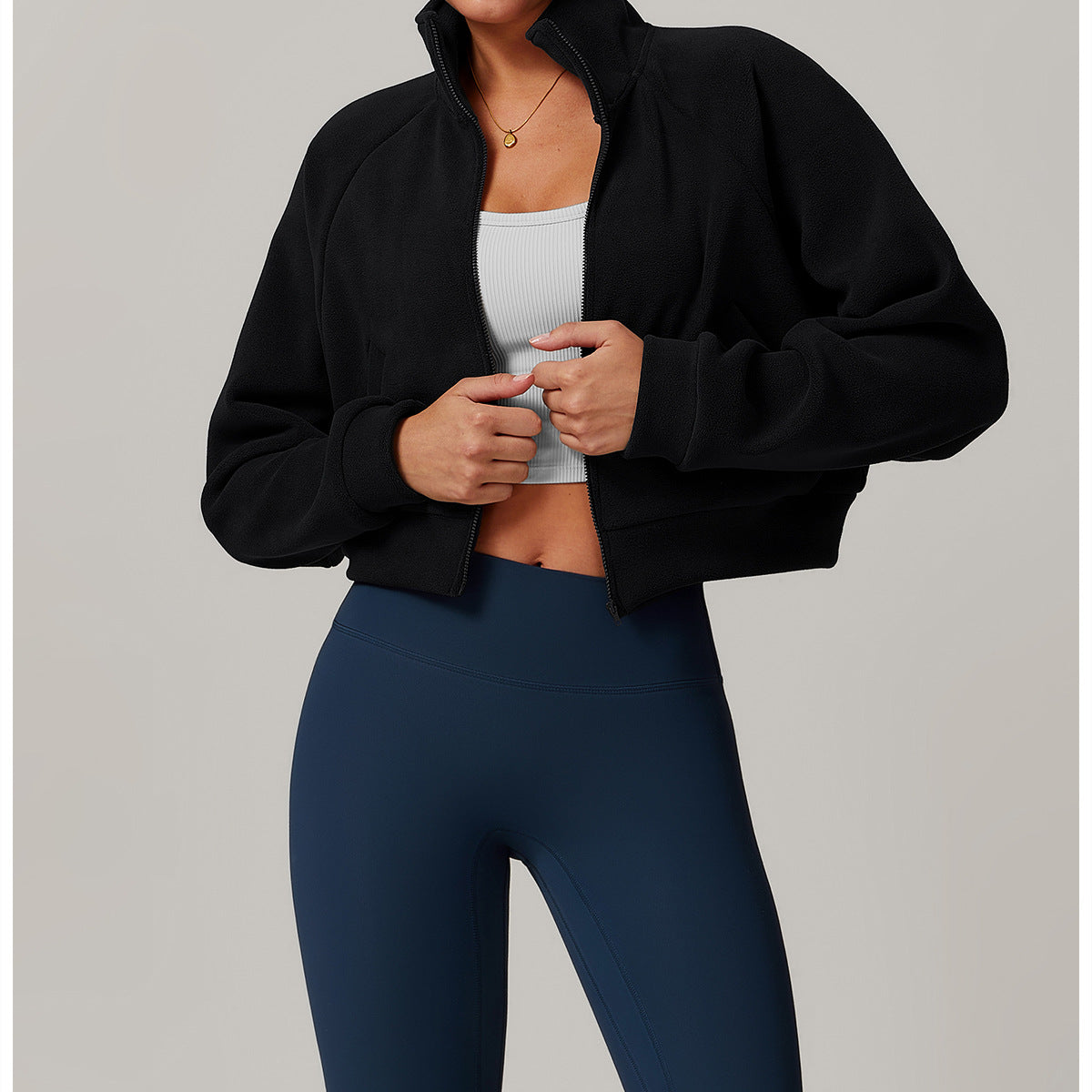 Veste sherpa courte