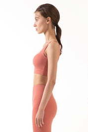 Wide Straps Bra Light Support by bornfocus