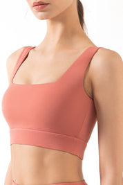 Wide Straps Bra Light Support by bornfocus