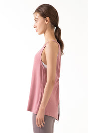 Open Back Sleeveless Tank Tops by bornfocus