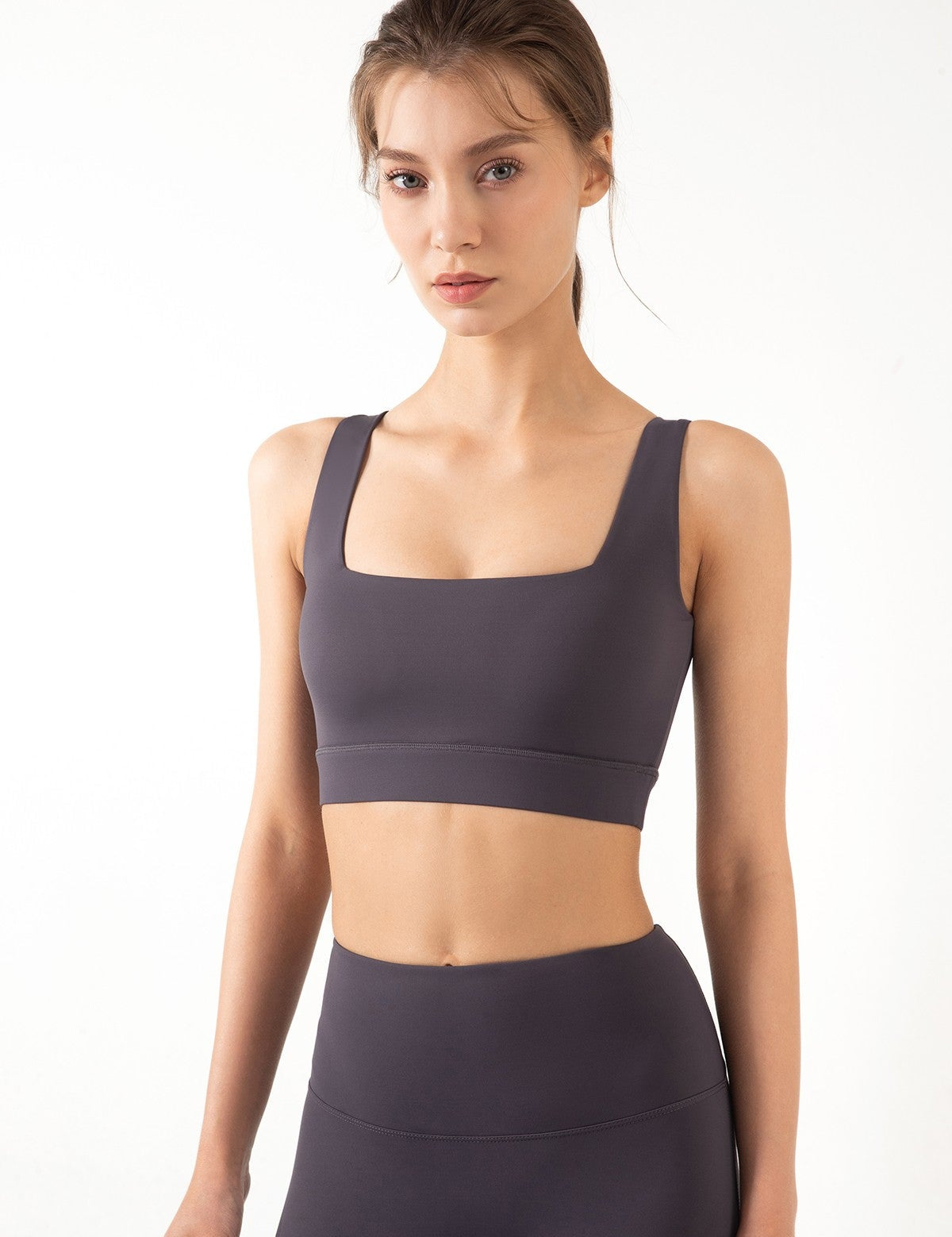 Wide Straps Bra Light Support by bornfocus