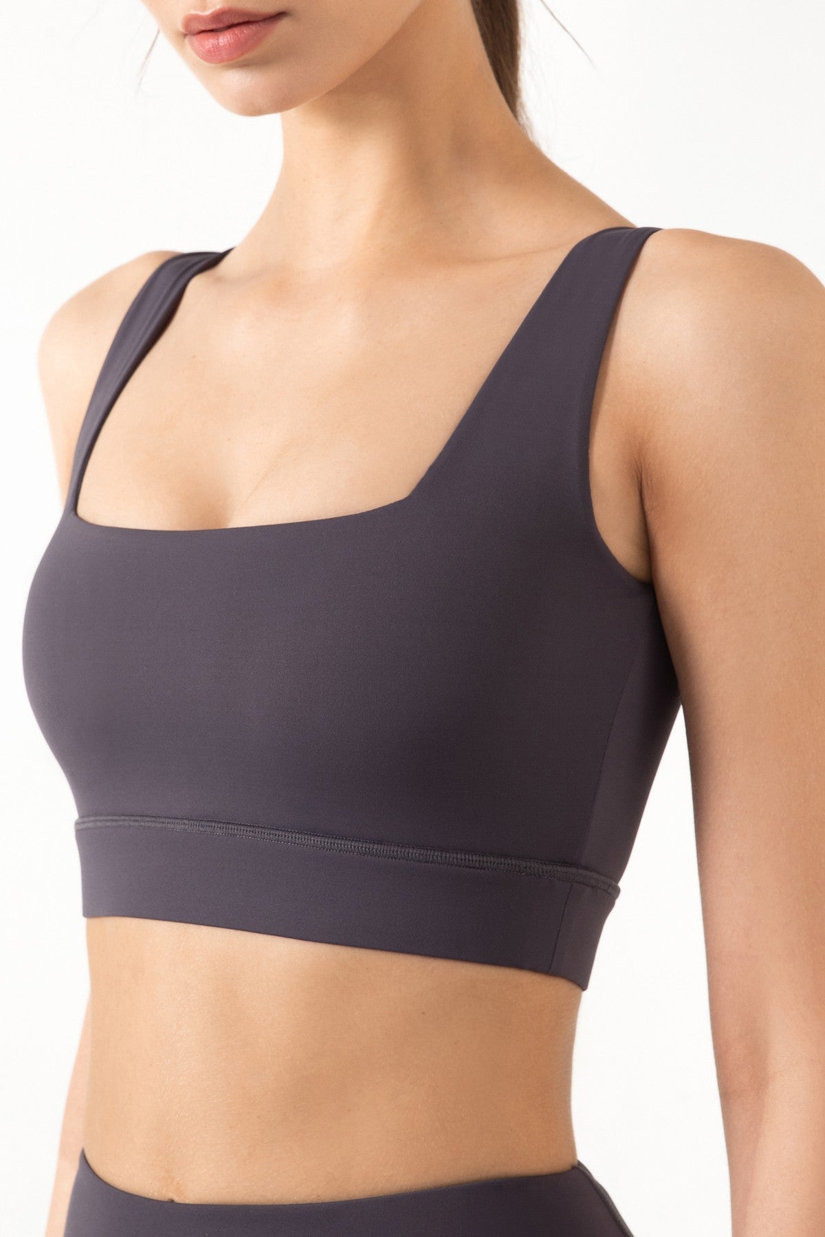 Wide Straps Bra Light Support by bornfocus