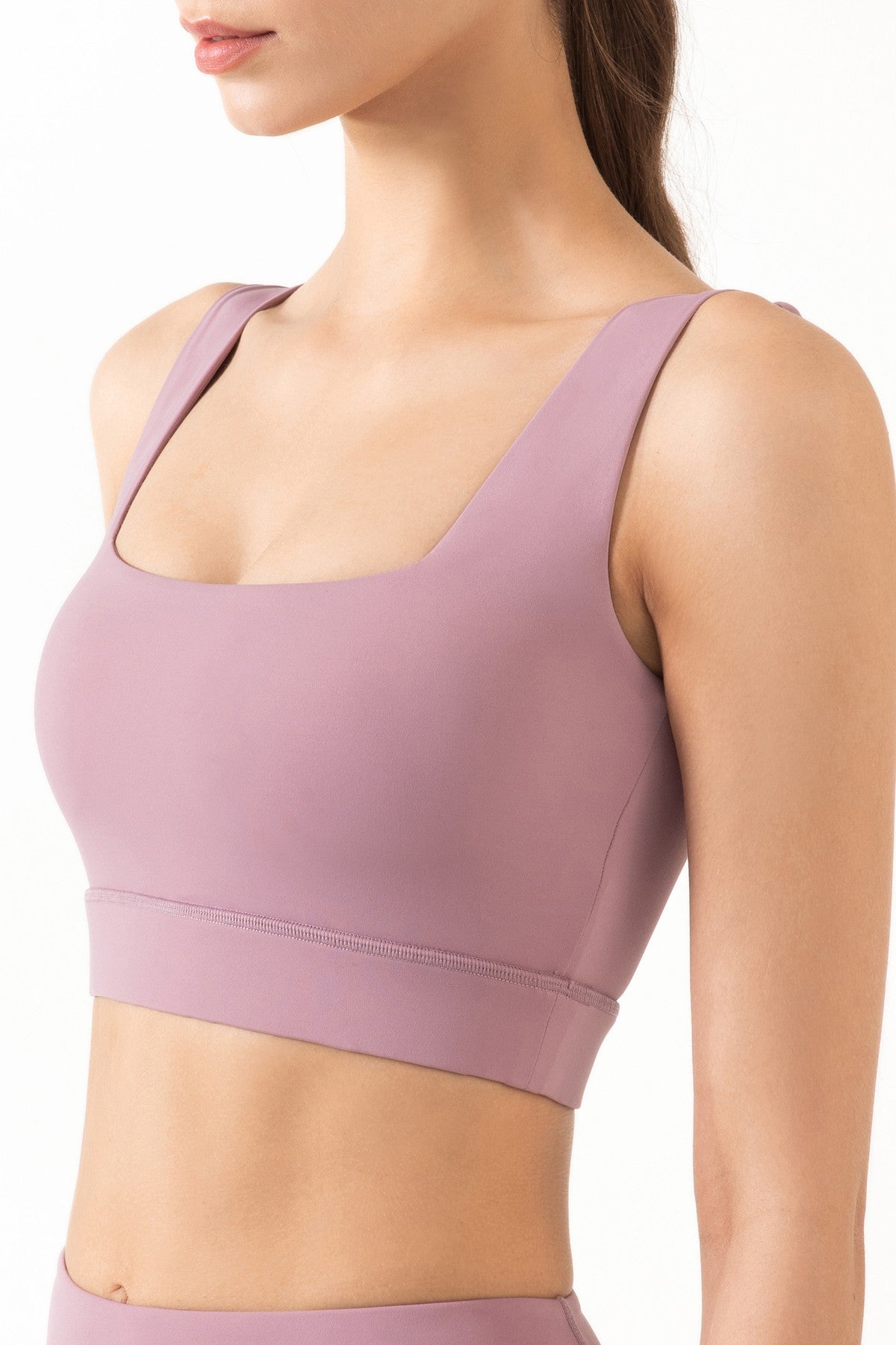 Wide Straps Bra Light Support by bornfocus