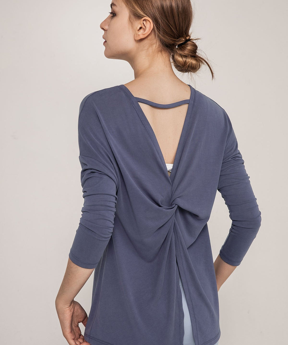 Open Back Long Sleeve Shirts by bornfocus