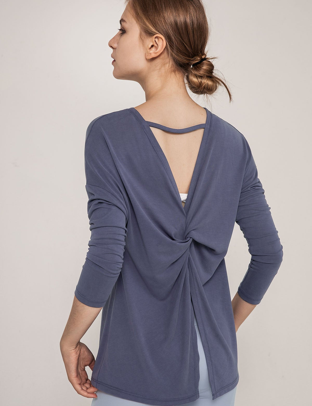 Open Back Long Sleeve Shirts by bornfocus