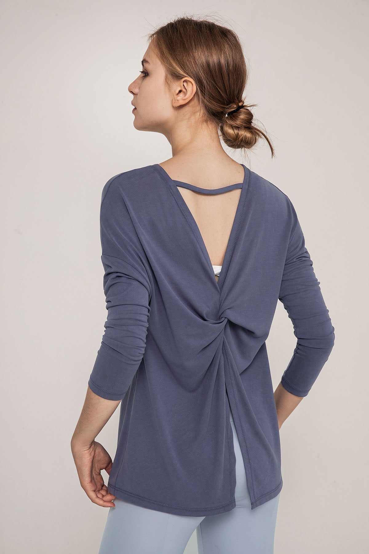 Open Back Long Sleeve Shirts by bornfocus