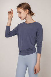 Open Back Long Sleeve Shirts by bornfocus