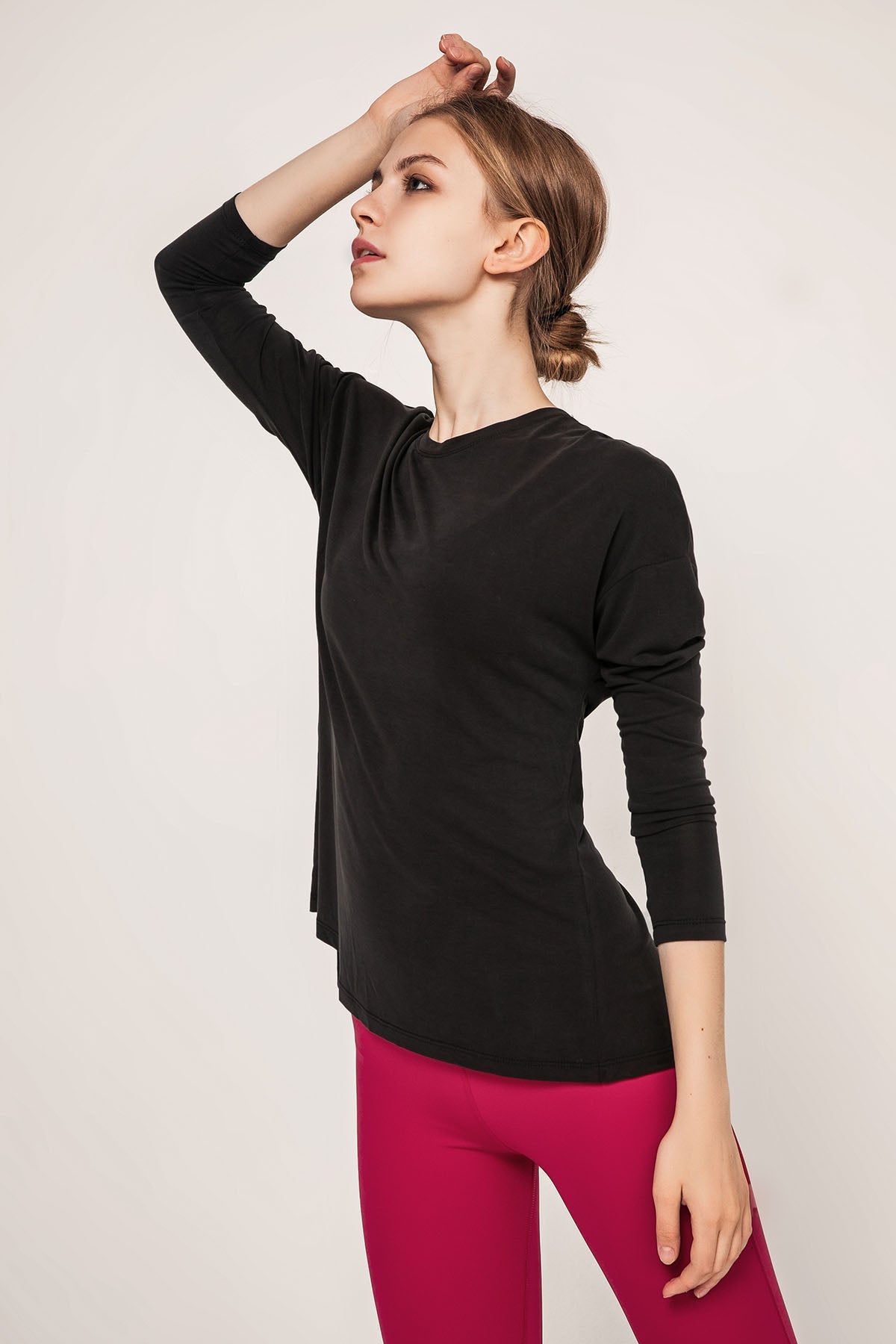 Open Back Long Sleeve Shirts by bornfocus