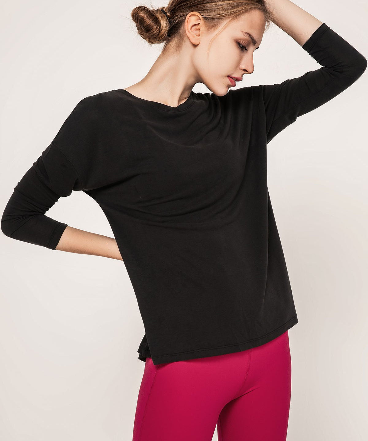 Open Back Long Sleeve Shirts by bornfocus