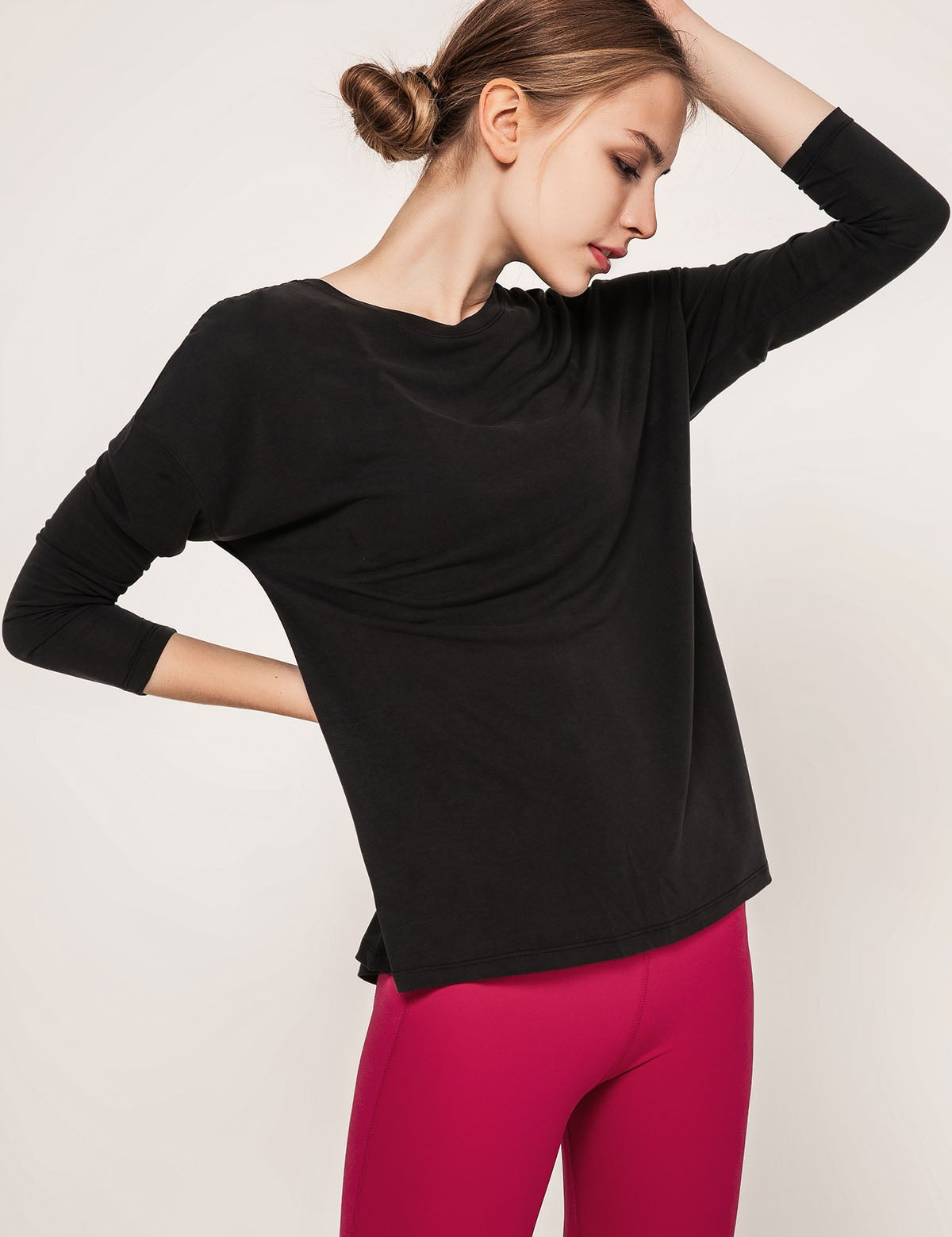 Open Back Long Sleeve Shirts by bornfocus