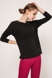 Open Back Long Sleeve Shirts by bornfocus