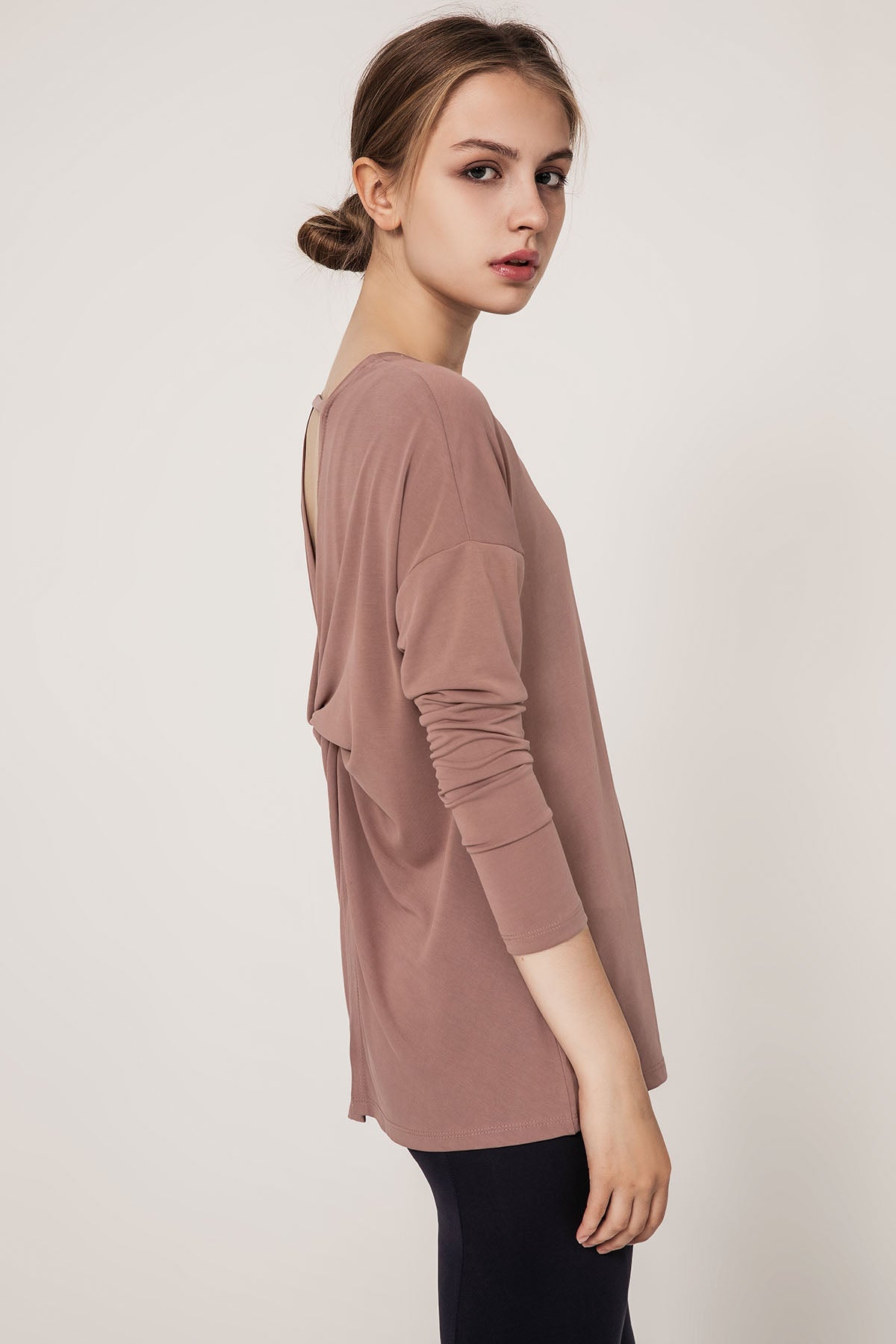 Open Back Long Sleeve Shirts by bornfocus