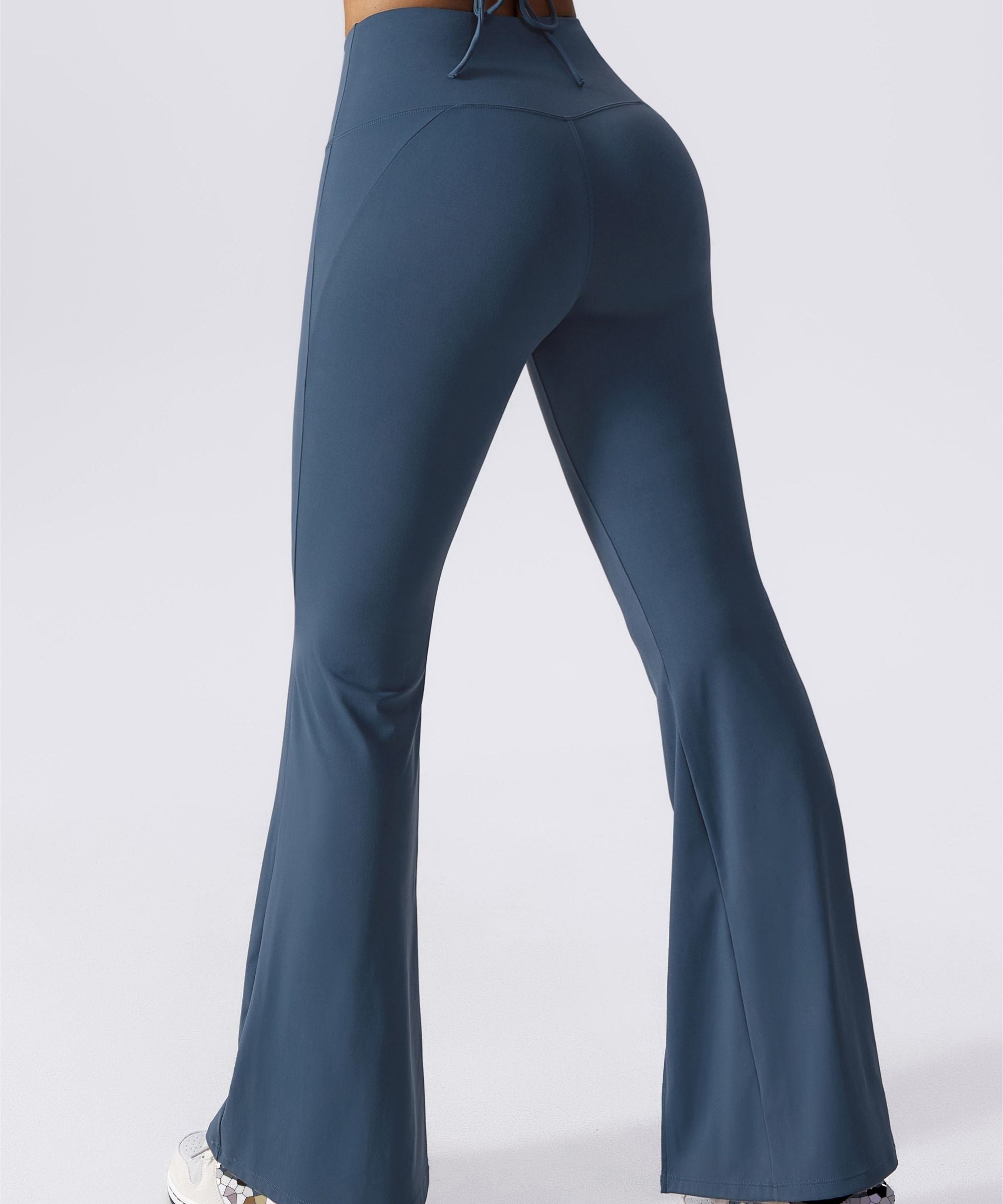 Split-Hem Flared Pants by bornfocus