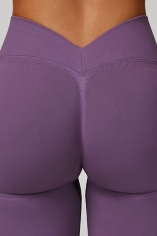 Seamless V Back Scrunch Leggings