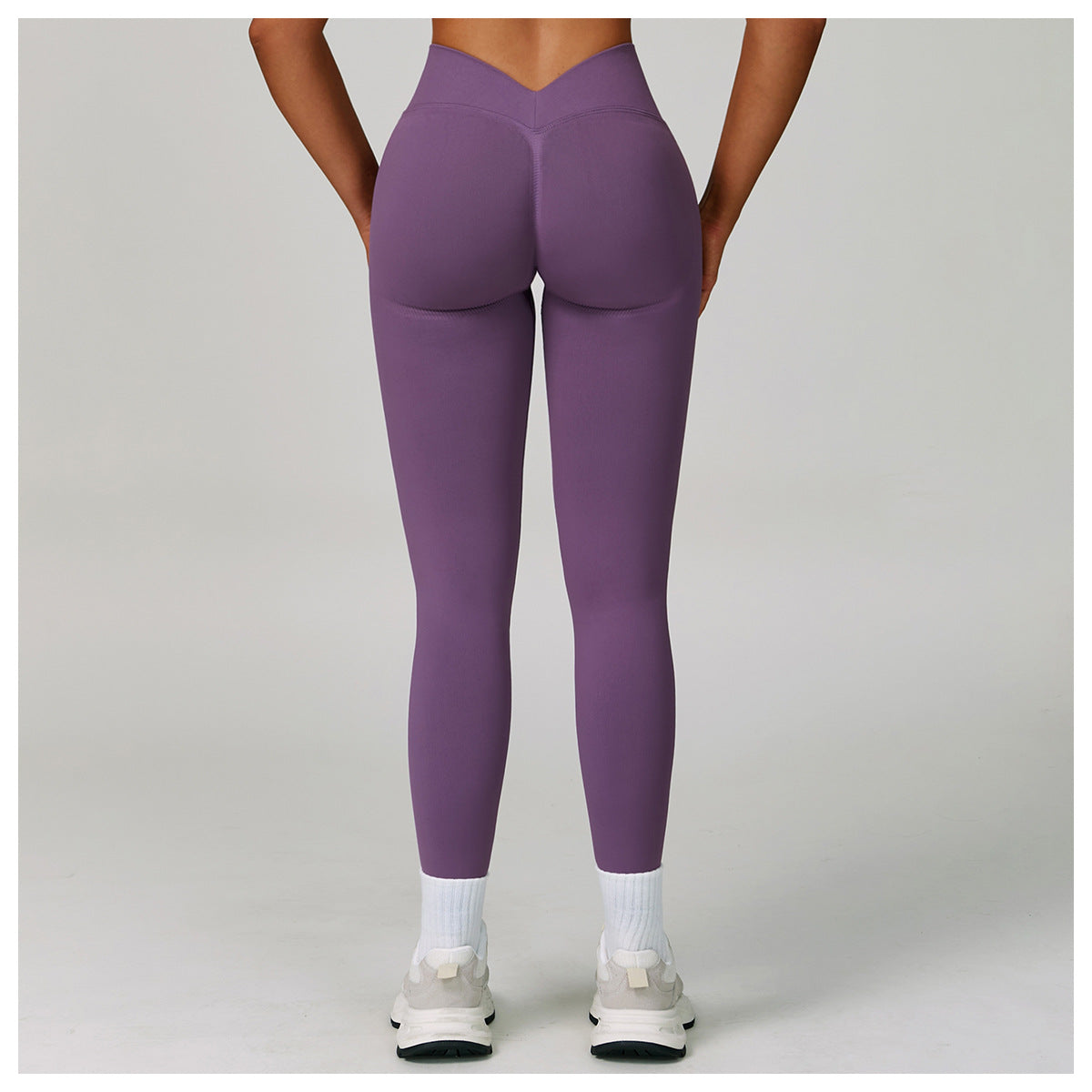 Seamless V Back Scrunch Leggings