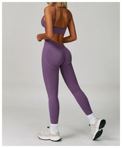 Seamless V Back Scrunch Leggings