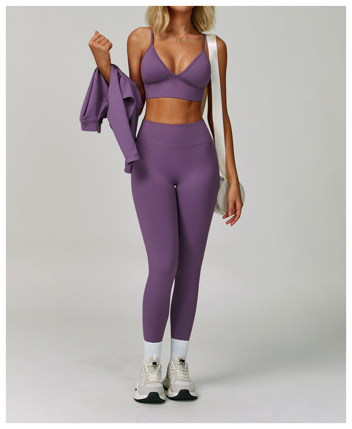 Seamless V Back Scrunch Leggings