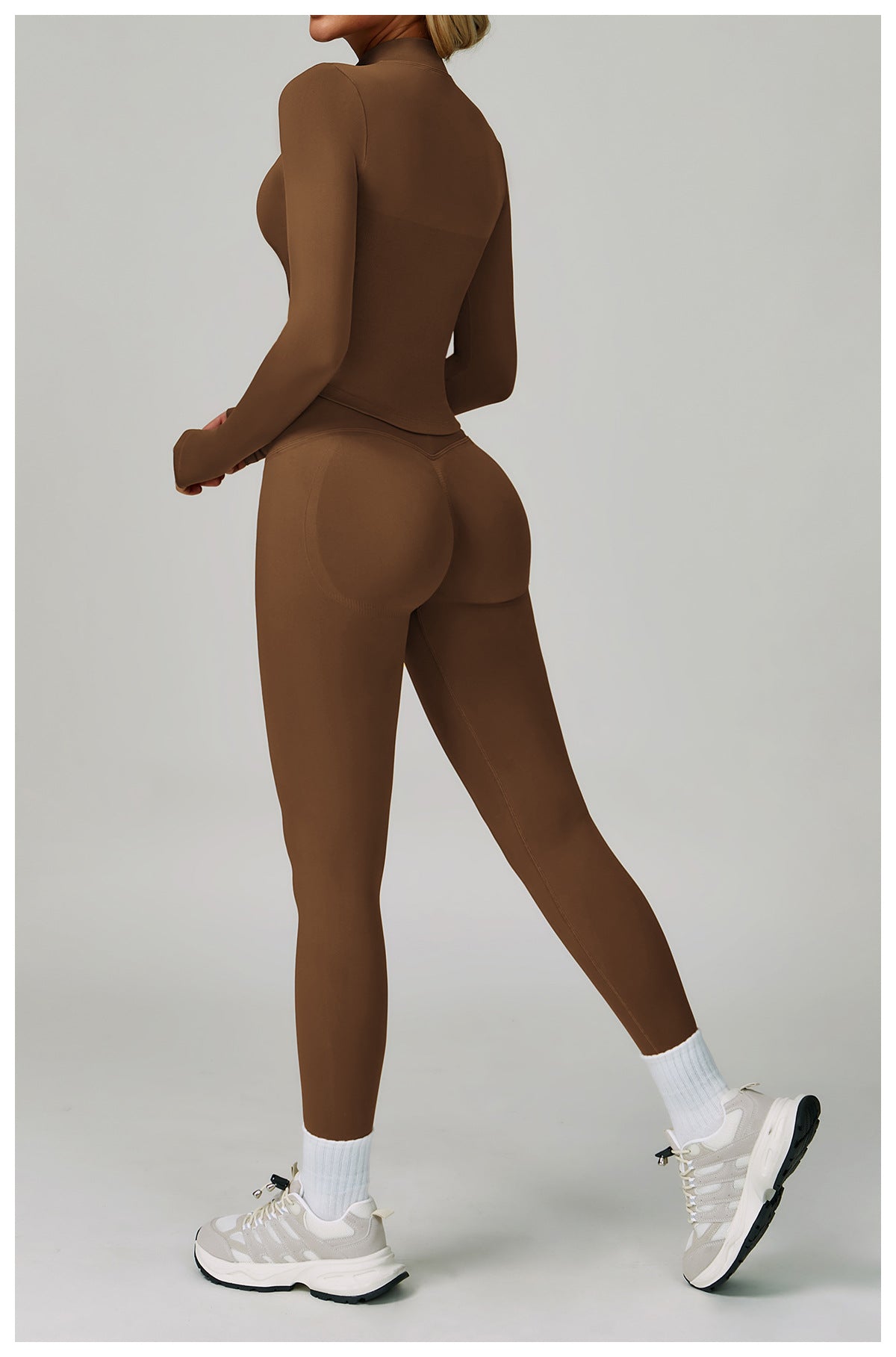 Seamless V Back Scrunch Leggings
