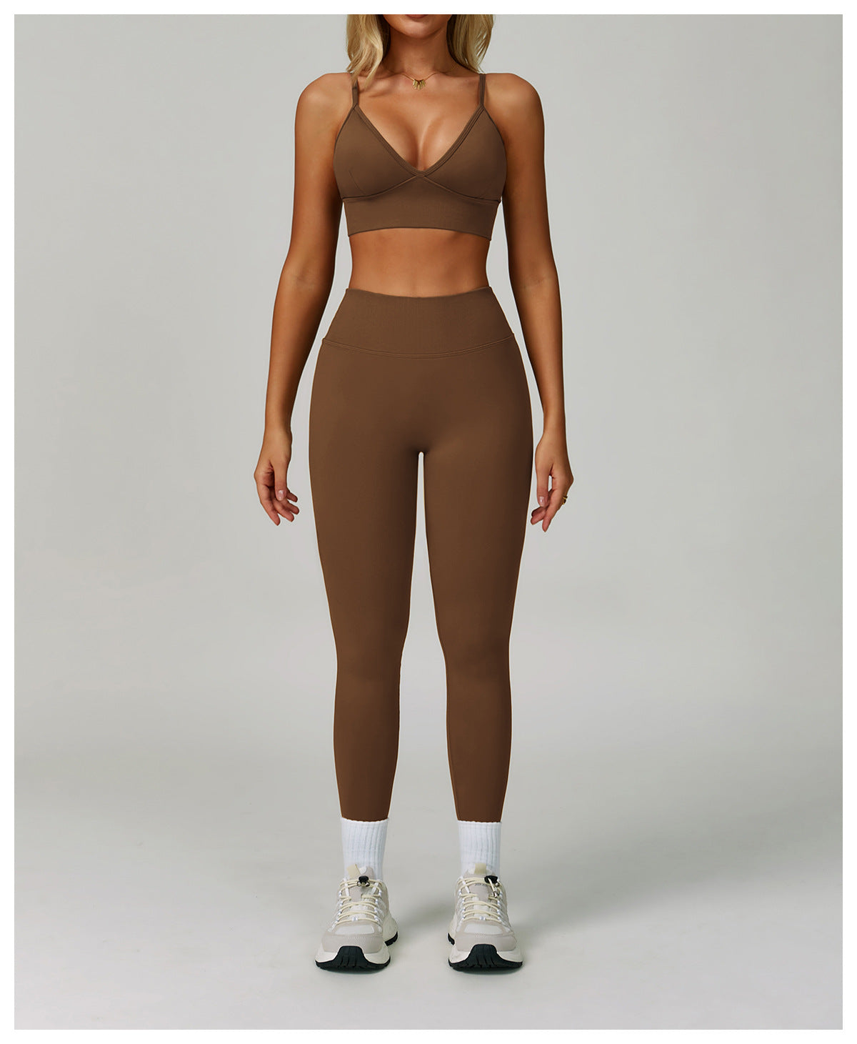 Seamless V Back Scrunch Leggings