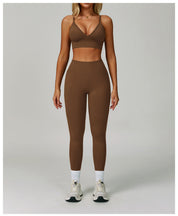 Seamless V Back Scrunch Leggings