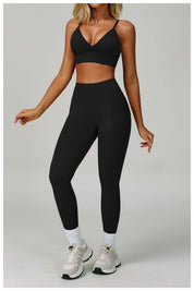 Seamless V Back Scrunch Leggings