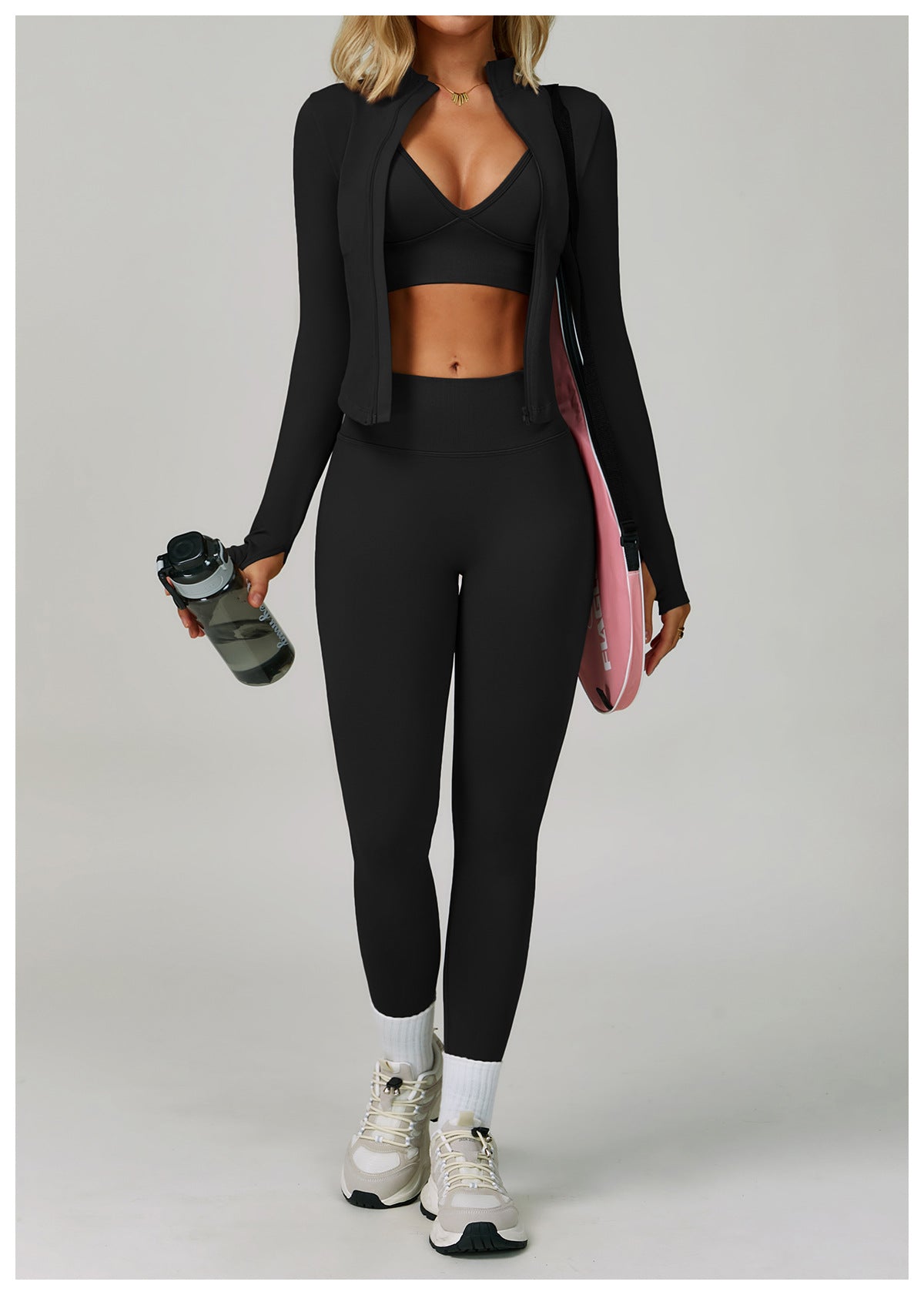 Seamless V Back Scrunch Leggings