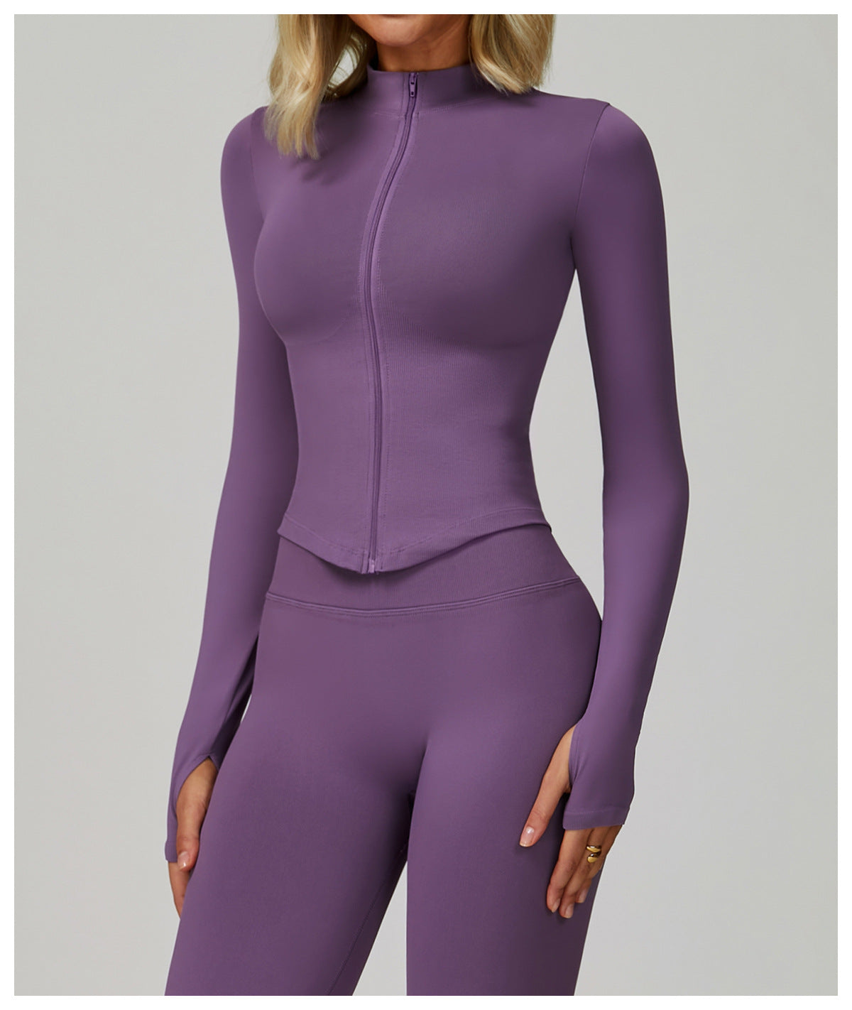 Compression Ribbed Performance Jacket