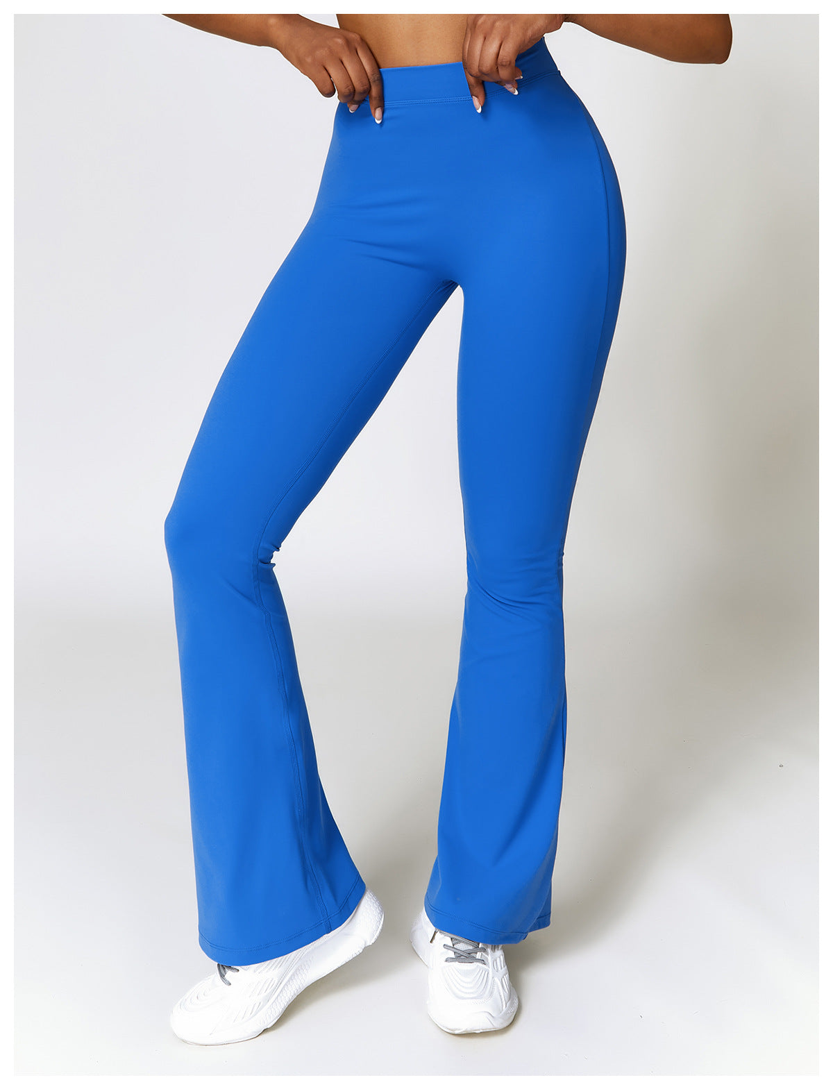V Back Flare Leggings High Waist